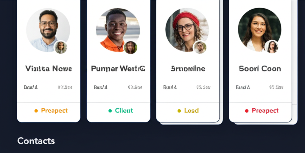 CRM Contacts Interface